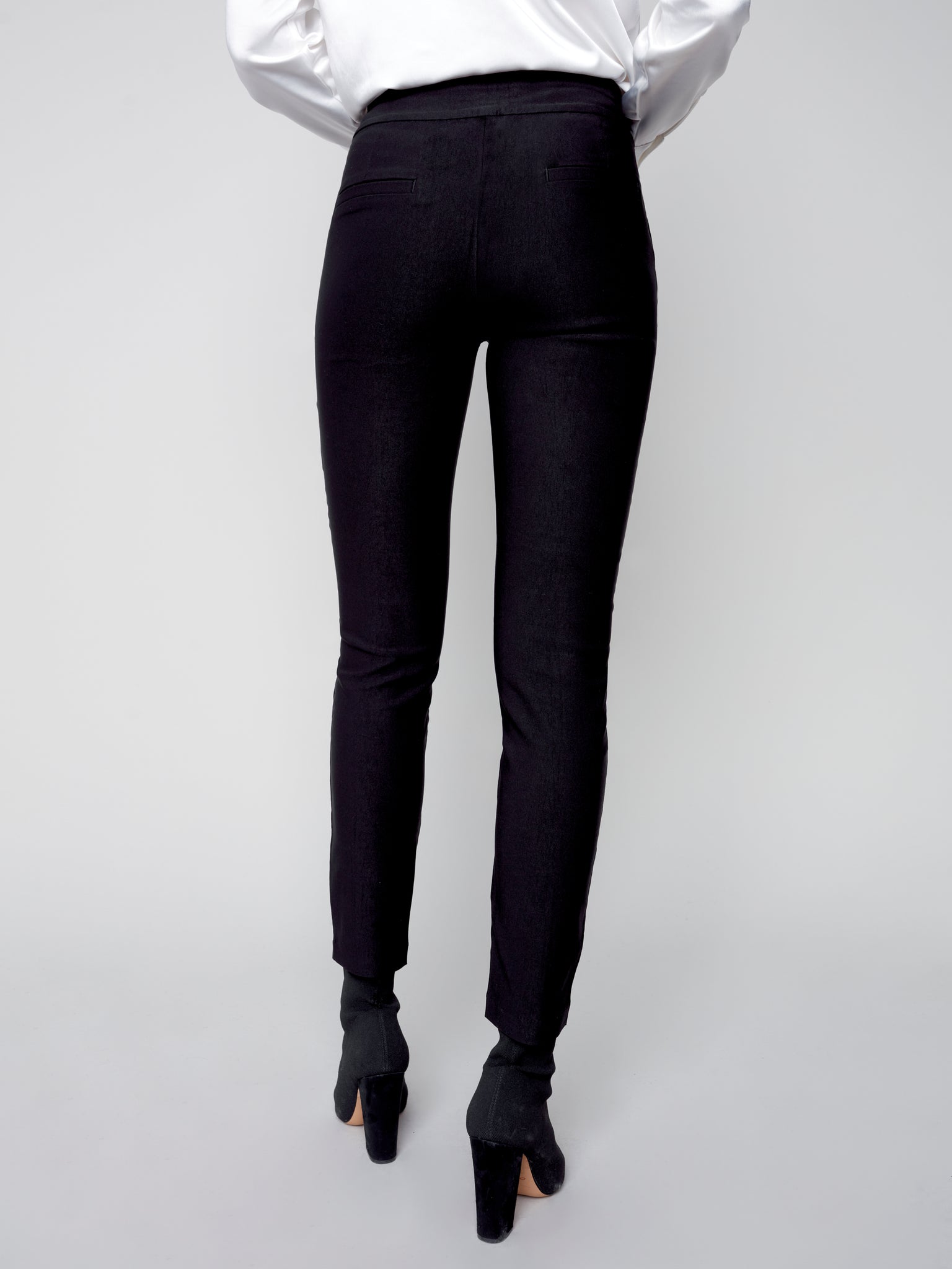 Charlie b solid smooth stretch pant