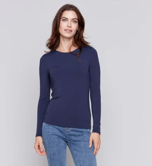 Charlie B Long Sleeve Stretch top