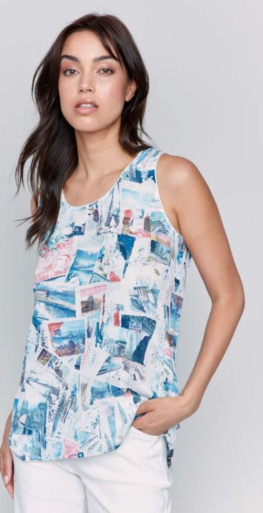 Charlie B Reversible Printed Cami