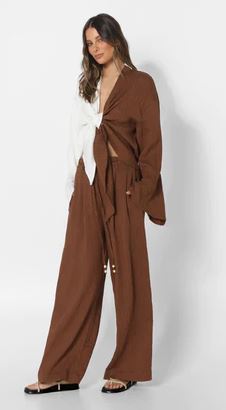 Lost in Lunar Lara Shirt white/Cacao