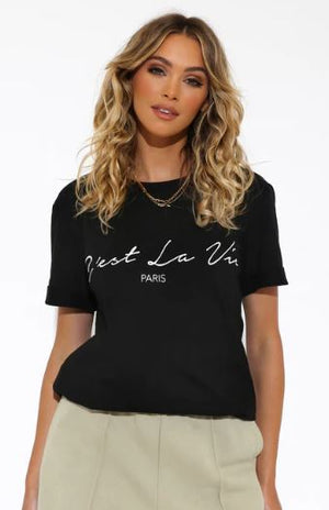 Madison the label Cest La Vie T-shirt